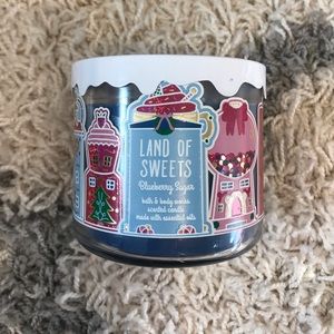 Bath and body works blueberry sugar candle